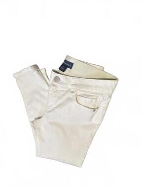 Democracy White Skinny Jeans Size 10